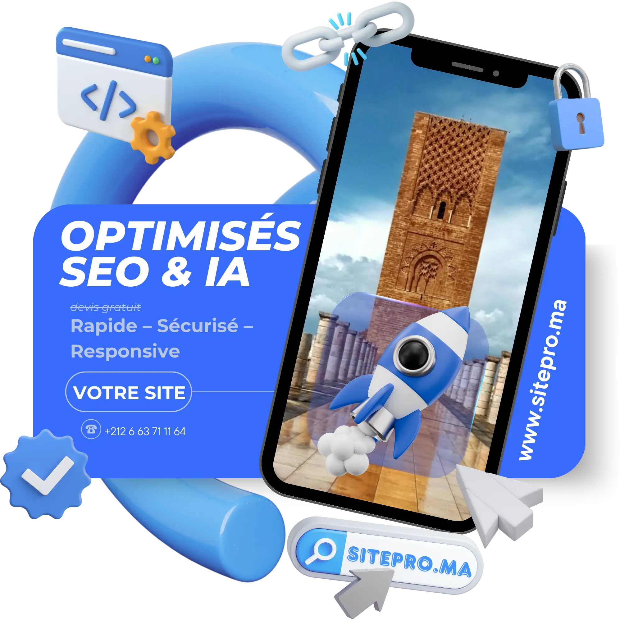 Agence web Maroc - création site internet optimisé SEO