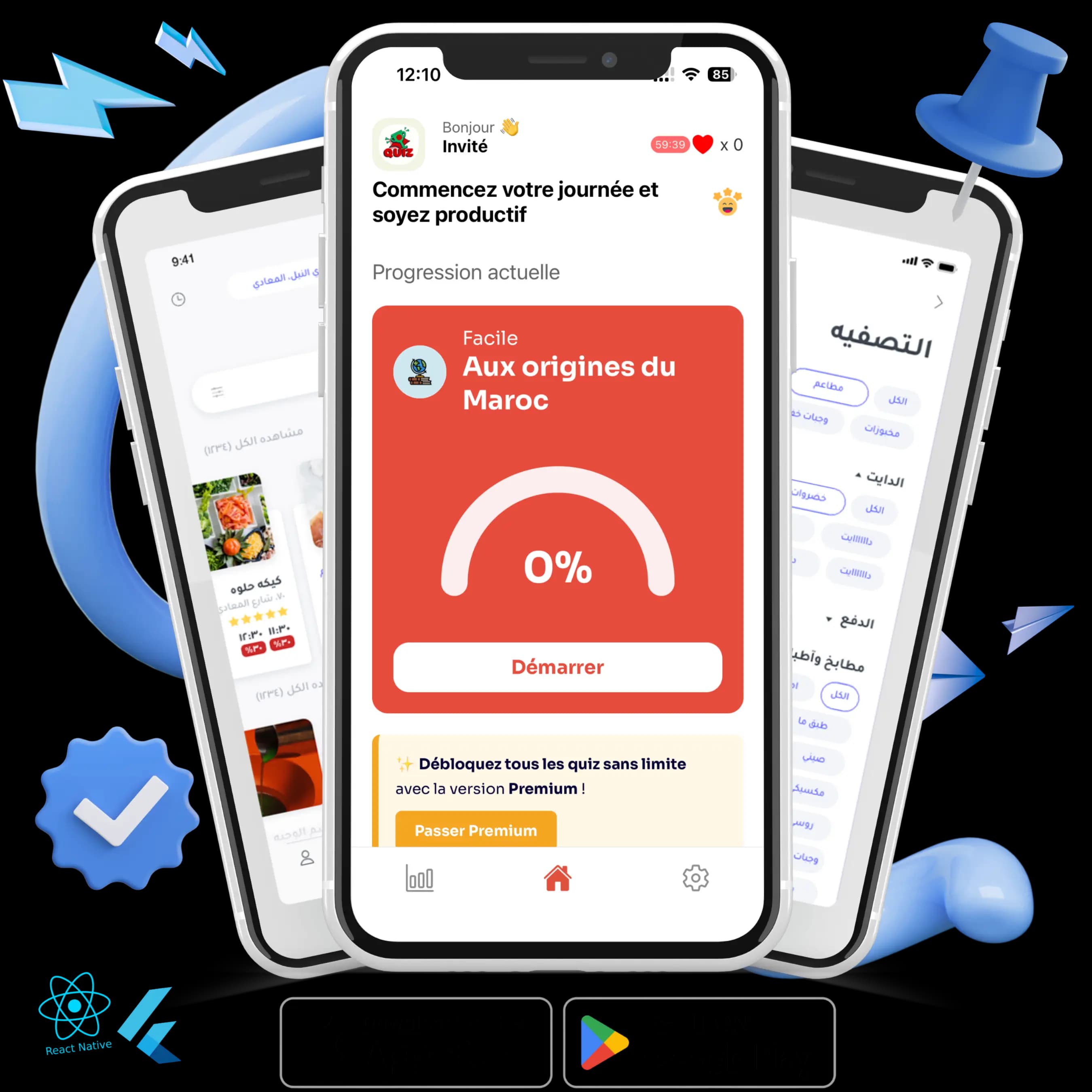 Création application mobile Maroc - Solutions sur mesure