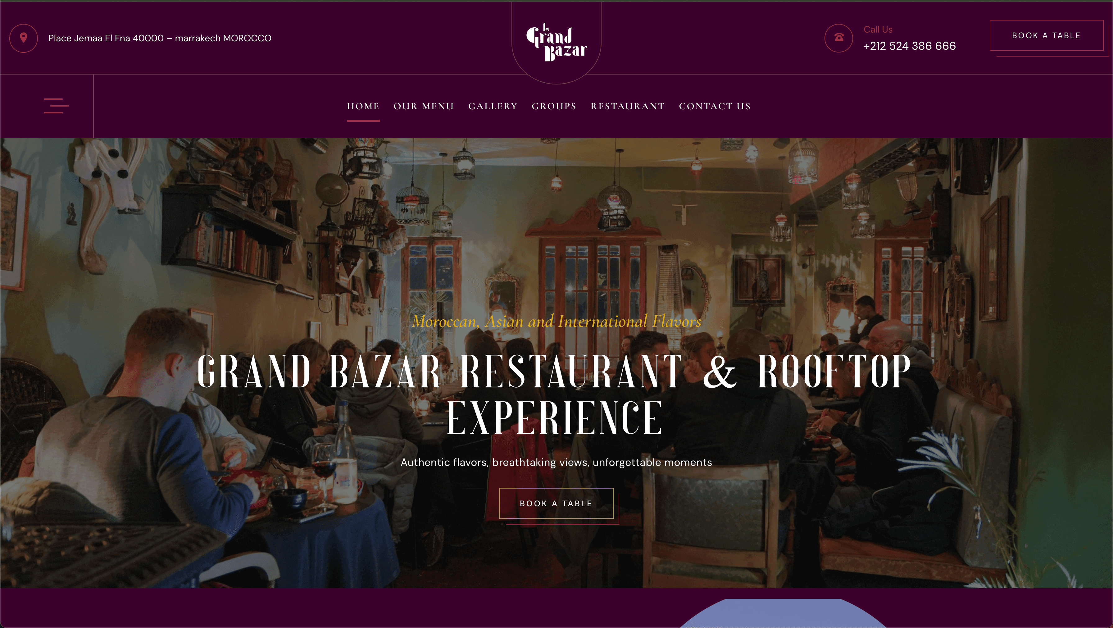 Projet: Le Grand Bazar Marrakech